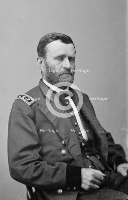 General Ulysses.S. Grant, between 1855 and 1865. Creator: Unknown.