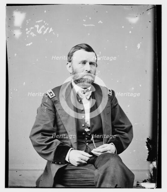 General Ulysses.S. Grant, between 1855 and 1865. Creator: Unknown.