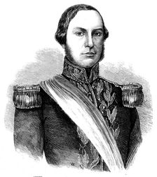 General Urquiza, President of the Argentine Republic, 1858. Creator: Unknown