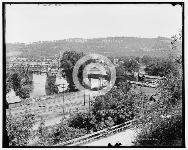 General view, Owego, New York, between 1890 and 1901. Creator: Unknown.