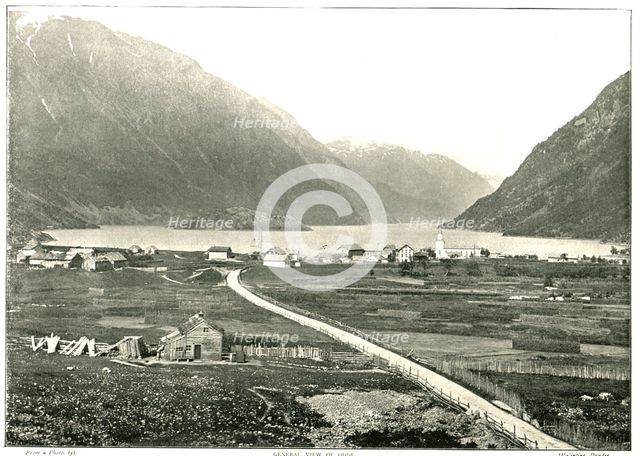 General view, Odde, Norway, 1895.  Creator: Unknown.