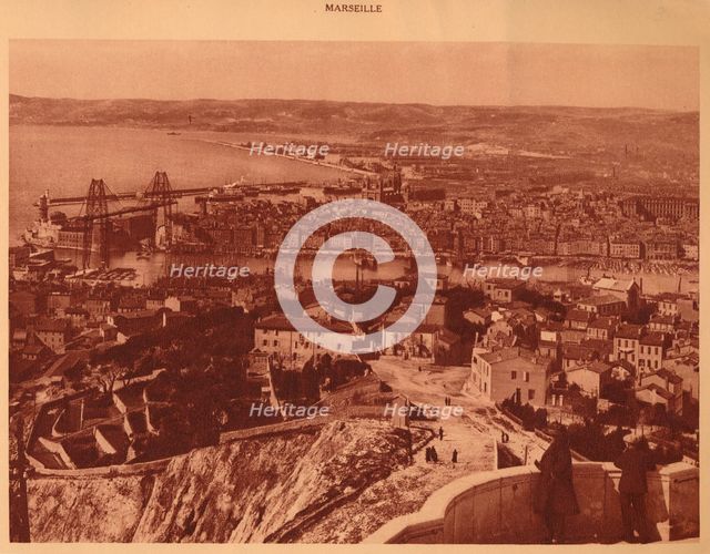 'General View of Marseille', 1930. Creator: Unknown.