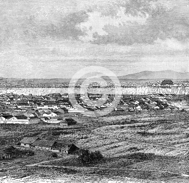 'General view of Nanking', c1890. Artist: Unknown