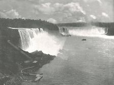 General view of Niagara Falls, 1895. Creator: Unknown