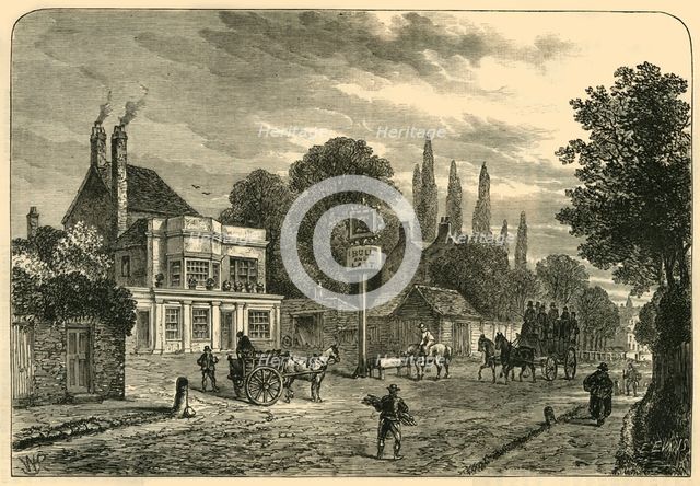 'General View of Old Kentish Town, 1820', (c1876). Creator: Unknown.