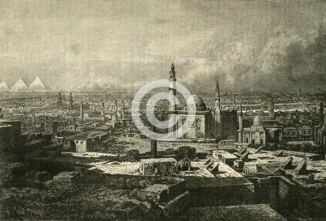 'General View of Cairo', 1890.   Creator: Unknown.