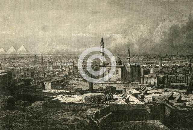 'General View of Cairo', 1890.   Creator: Unknown.