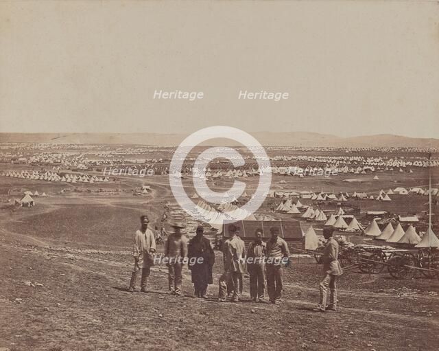 General View of Camp, 1855-1856. Creator: James Robertson.