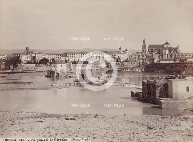 General view of Cordoba, c1885. Creator: Juan Laurent.