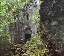 General view of Dabskii Monastery, between 1905 and 1915. Creator: Sergey Mikhaylovich Prokudin-Gorsky