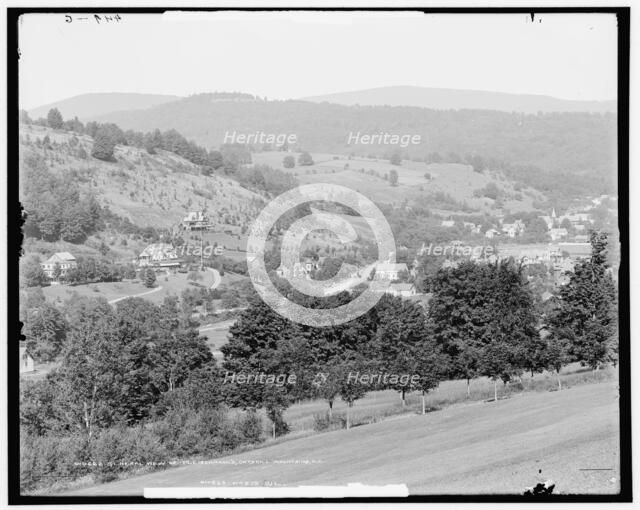 General view of Fleischmann's, Catskill Mountains, N.Y., c.between 1901 and 1906. Creator: Unknown.