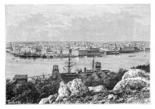 General view of Havana, taken from Casablanca c1890.Artist: A Kohl