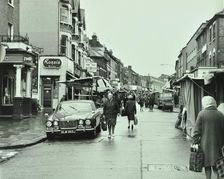 General view of High Street, Walthamstow, the longest street market in Europe, London, 1972. Creator: Unknown