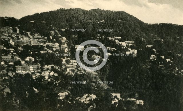 'General View of Jakko, Simla', c1918-c1939. Creator: Unknown.