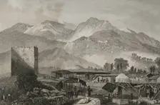 General view of Jericho, 1840. Creator: Aubert