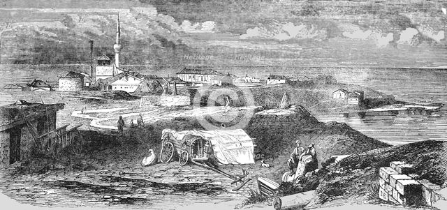 'General View of Kustendje', 1854. Creator: Unknown.