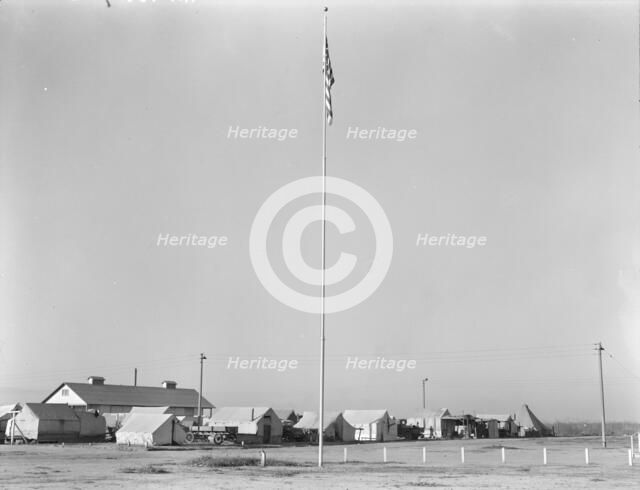 General view of Kern migrant camp, California, 1936. Creator: Dorothea Lange.