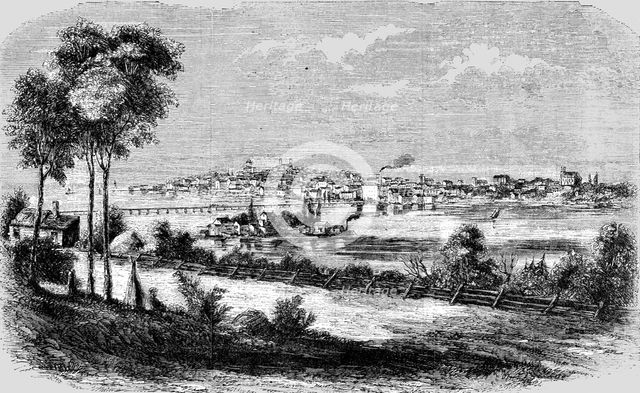 'General View of Kingston, British Canada', 1854. Creator: Unknown.