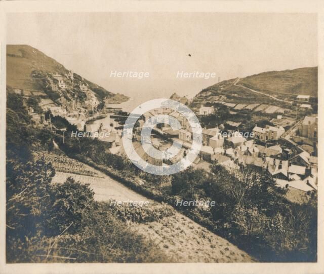 'General View of Polperro', 1927. Artist: Unknown.
