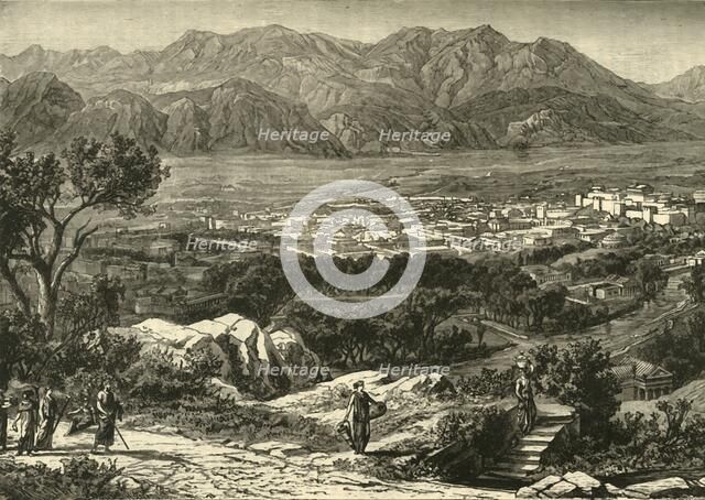 'General View of Sparta, Restored', 1890.   Creator: Unknown.