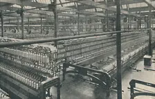 General View of Spinning-room c1917