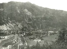 General view of the town of Interlaken, Switzerland, 1895. Creator: Unknown