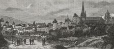 General view of the town, Autun, France, 1870. Creator: Manuel Ricord