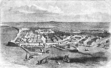 General View of the Town and Harbours of Odessa, on the Black Sea 1854. Creator: Unknown