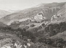 General view of the city, Nazareth, 1840. Creator: Aubert