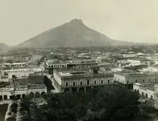 General View of the City of Monterrey, State of Nuevo Leon, Upon the Great Plateau 1919. Creator: Unknown