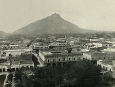 General View of the City of Monterrey, State of Nuevo Leon, Upon the Great Plateau 1919. Creator: Unknown