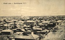 General view of the city of Krasnoyarsk, 1906. Creator: Unknown
