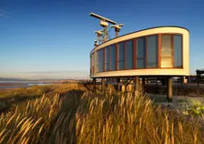 General view of the Fleetwood Nautical College Radar Training Station from the north-west, 2013. Creator: James O Davies