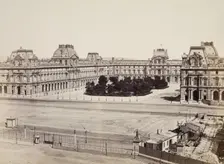 General View of the Louvre, Paris, between 1860 and 1870. Creator: Edouard Baldus