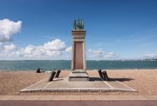 General view of the memorial to the officers, seamen and marines of the HMS Shannon Naval..., 2017. Creator: James O Davies