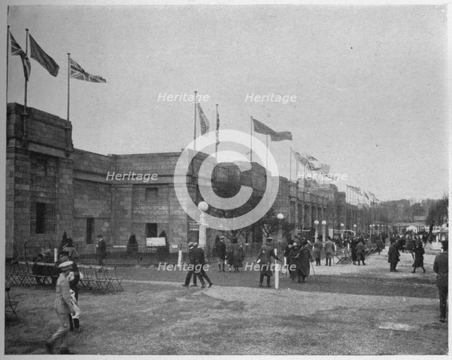 General view of the Palace of Engineering, British Empire Exhibition, Wembley, London, 1924. Artist: Unknown.