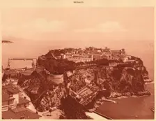 General view of the Principality of Monaco 1930. Creator: Unknown