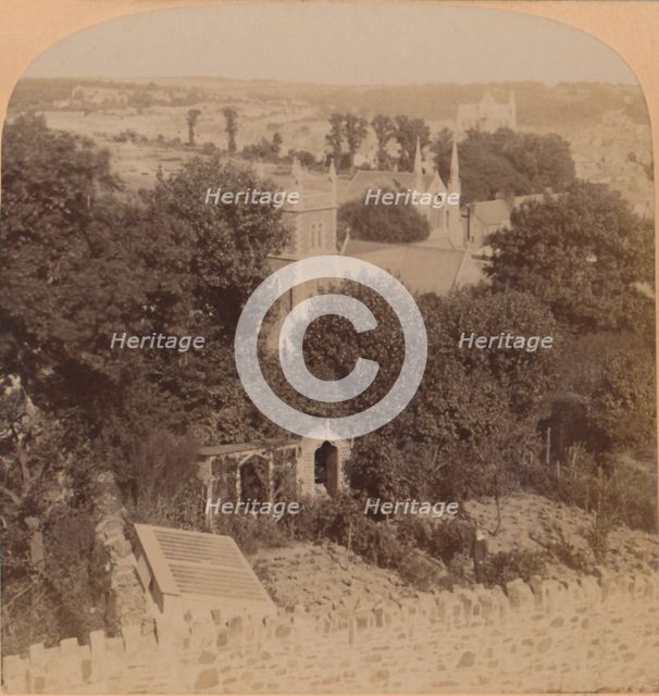 'General View of Truro, Cornwall, England', 1900. Creator: Underwood & Underwood.