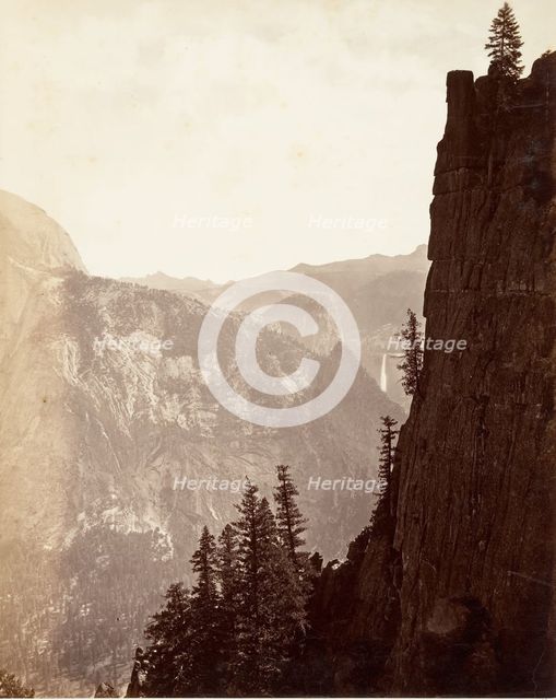 General View of Yosemite, ca. 1872, printed ca. 1876. Creator: Attributed to Carleton E. Watkins.
