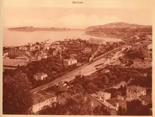 General view and Cap Ferrat, Beaulieu 1930. Creator: Unknown