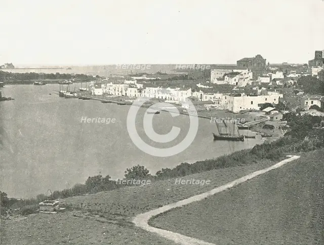 General view, Brindisi, Italy, 1895.  Creator: Unknown.
