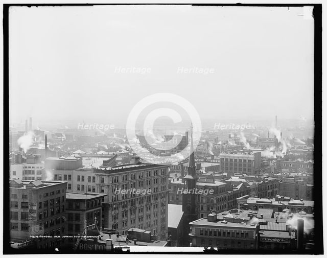 General view looking south, Boston, Mass., c1906. Creator: Unknown.