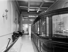 General view looking towards front, 34th St. National Bank, New York City, between 1900 and 1910. Creator: Unknown