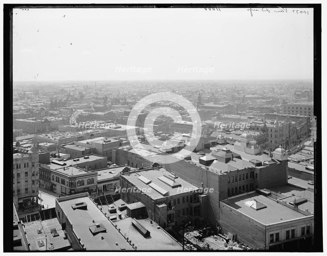General view, Los Angeles, California, between 1880 and 1899. Creator: Unknown.