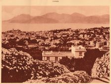 General view taken from Pezou, Cannes 1930. Creator: Unknown