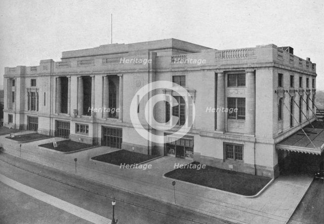 General view - Union Terminal Station, Dallas, Texas, 1922. Artist: Unknown.