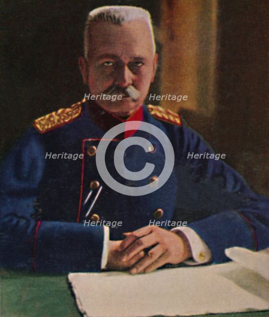 'General von Falkenhayn 1861-1922', 1934. Creator: Unknown.