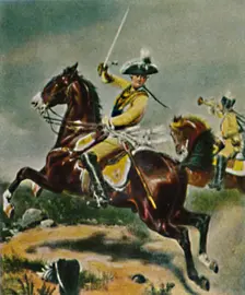 General von Seydlitz 1721-1773. - Gemälde von Camphausen 1934. Creator: Unknown