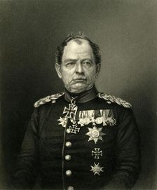 General Von Werder c1872. Creator: Cook