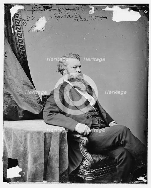 General W.W. Belknap, between 1860 and 1875. Creator: Unknown.